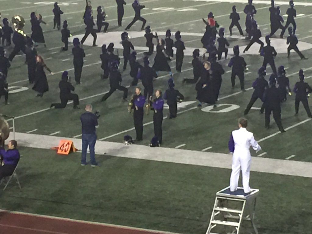 The Trojan Pride Marching Band recognized as the Grand Champion in Quincy today! 
#WEARETROY