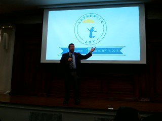 NU_For_Life's tweet photo. Kevin closes out the #AuthenticJoy Summit w/ an uplifting message.@NU_For_Life was proud to host @Students4LifeIL&amp;all the schools&amp;speakers! https://t.co/Rouhd3DFDU