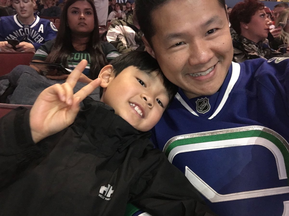 At hockey game funny self goal