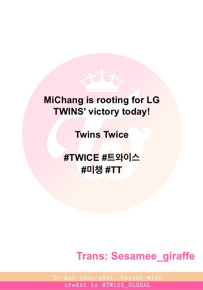 TWICE_GLOBAL's tweet photo. [ENG TRANS] 161016 TWICE TWITTER @JYPETWICE Update #TWICE #트와이스 https://t.co/brdsJuNVPN