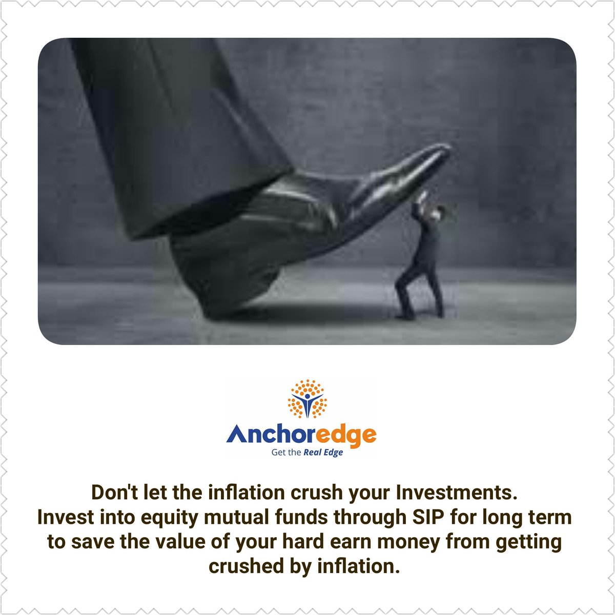 JigarDParekh's tweet image. Don't let inflation crush the value of your investments. #AnchorEDGE