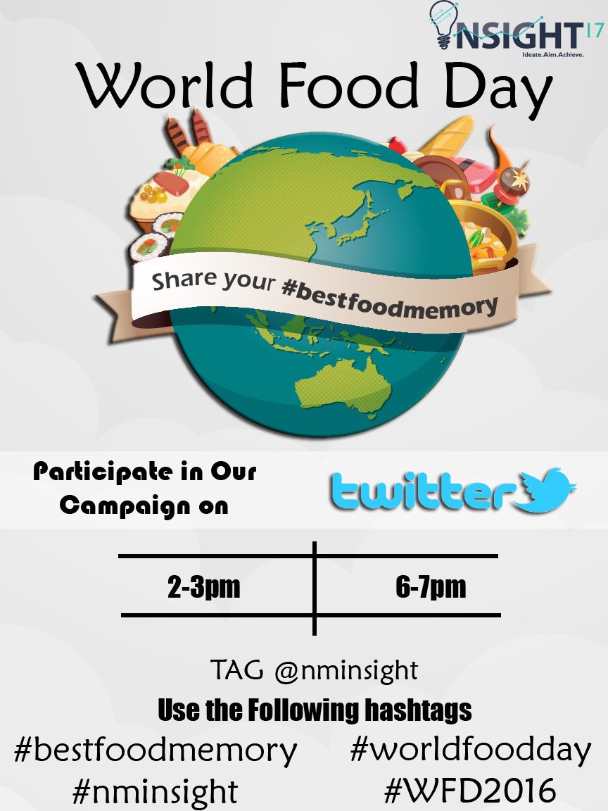 nminsight's tweet photo. "People who love to eat are the best people" #nminsight #bestfoodmemory #WFD2016 #worldfoodday https://t.co/ydzTqNGeA9