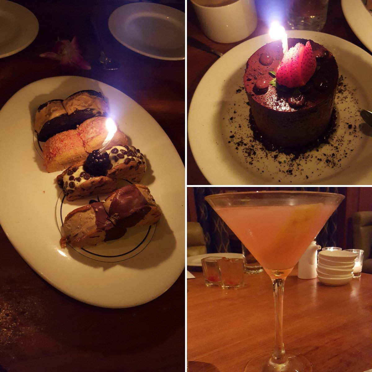 Gabstertwin's tweet photo. Dinner with @trendincite  celebrating our birthday at #Lurefishbarnyc https://t.co/YPIk5ZaZFp