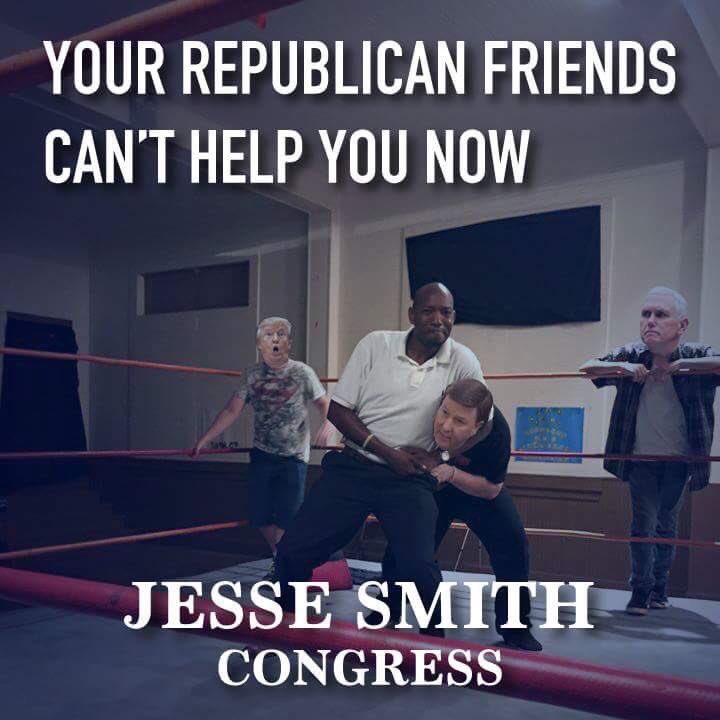 Jesse_TSmith's tweet photo. First they ignore us. Then they laugh at us. Then they fight us. Then we win. #SmithForCongress #ALPoltics https://t.co/ChTChmghIl
