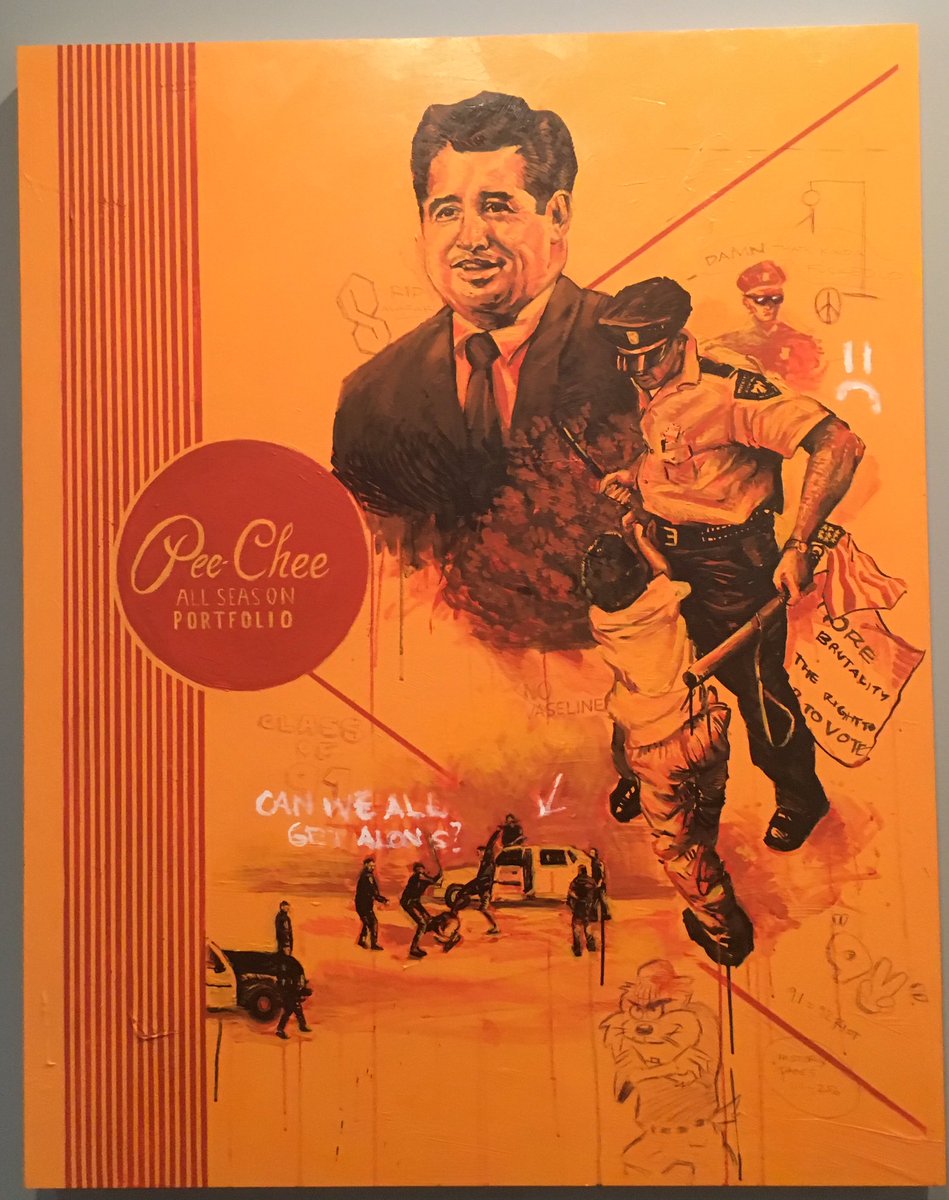victoriabernal's tweet photo. Love this new exhibit at @vpam_arts: #peecheefolder #rubensalazar #lahistory https://t.co/NXXn2dofNF