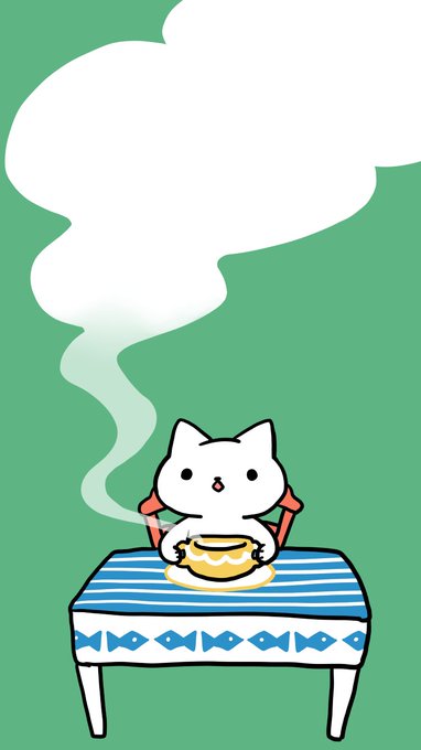 「座る 白い猫」のTwitter画像/イラスト(新着)｜13ページ目