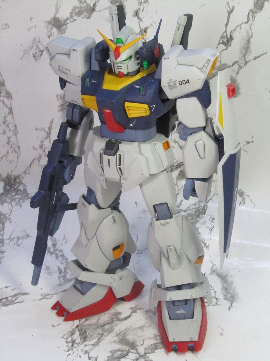 Ut Ken 旧キット改造1 100ガンダムmk2完成