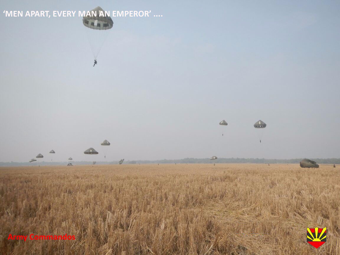 easterncomd's tweet photo. ‘MEN APART, EVERY MAN AN EMPEROR’ #IndianArmyCommando training somewhere in North East @adgpi https://t.co/Y16FxAFsc0