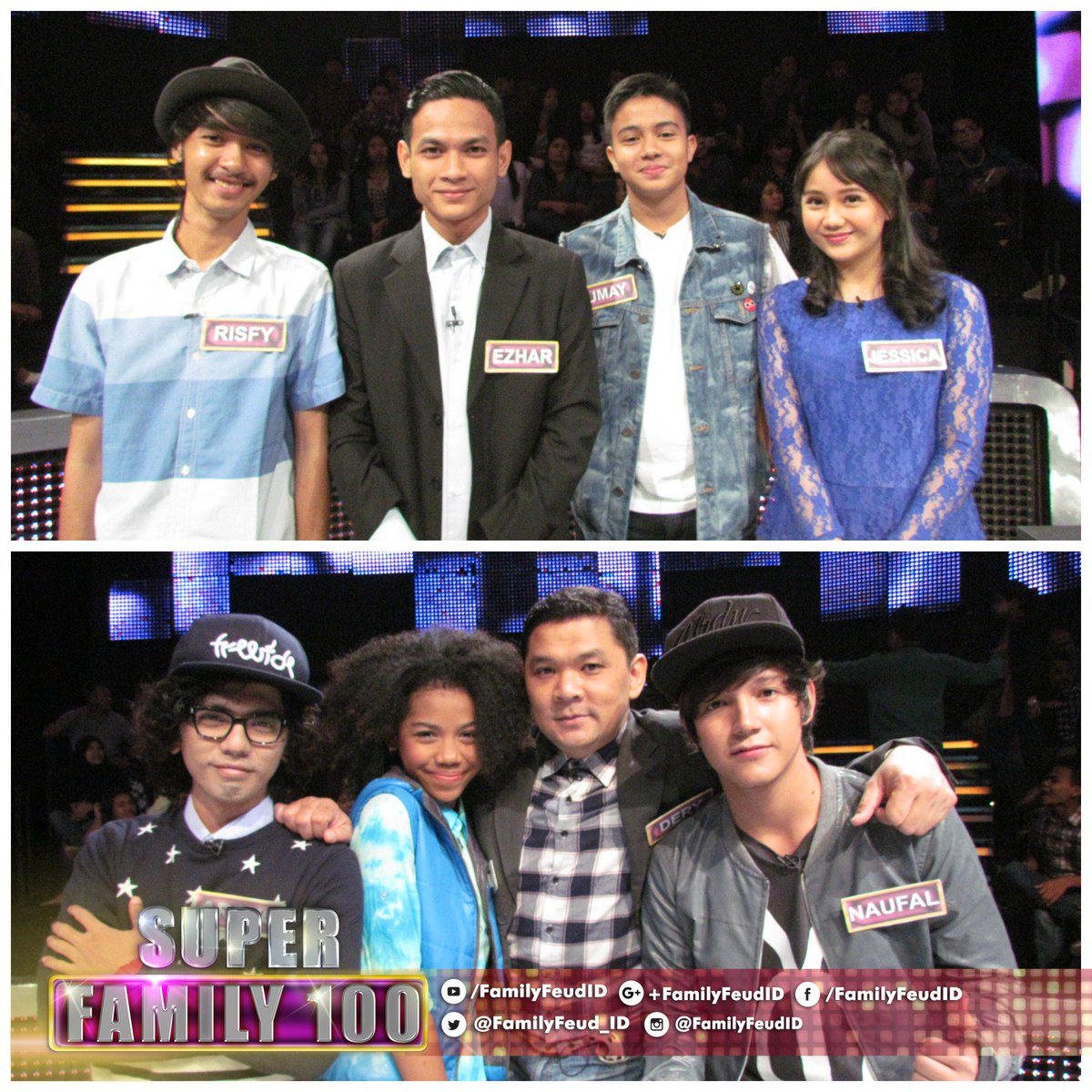 Saksikan #SuperFamily100ANTV malam ini! Krn ada tim KAOS KAKI Vs. JAGUNG BAKAR! Jgn ketinggalan, hny <a href="/whatsonANTV/">ANTV</a>