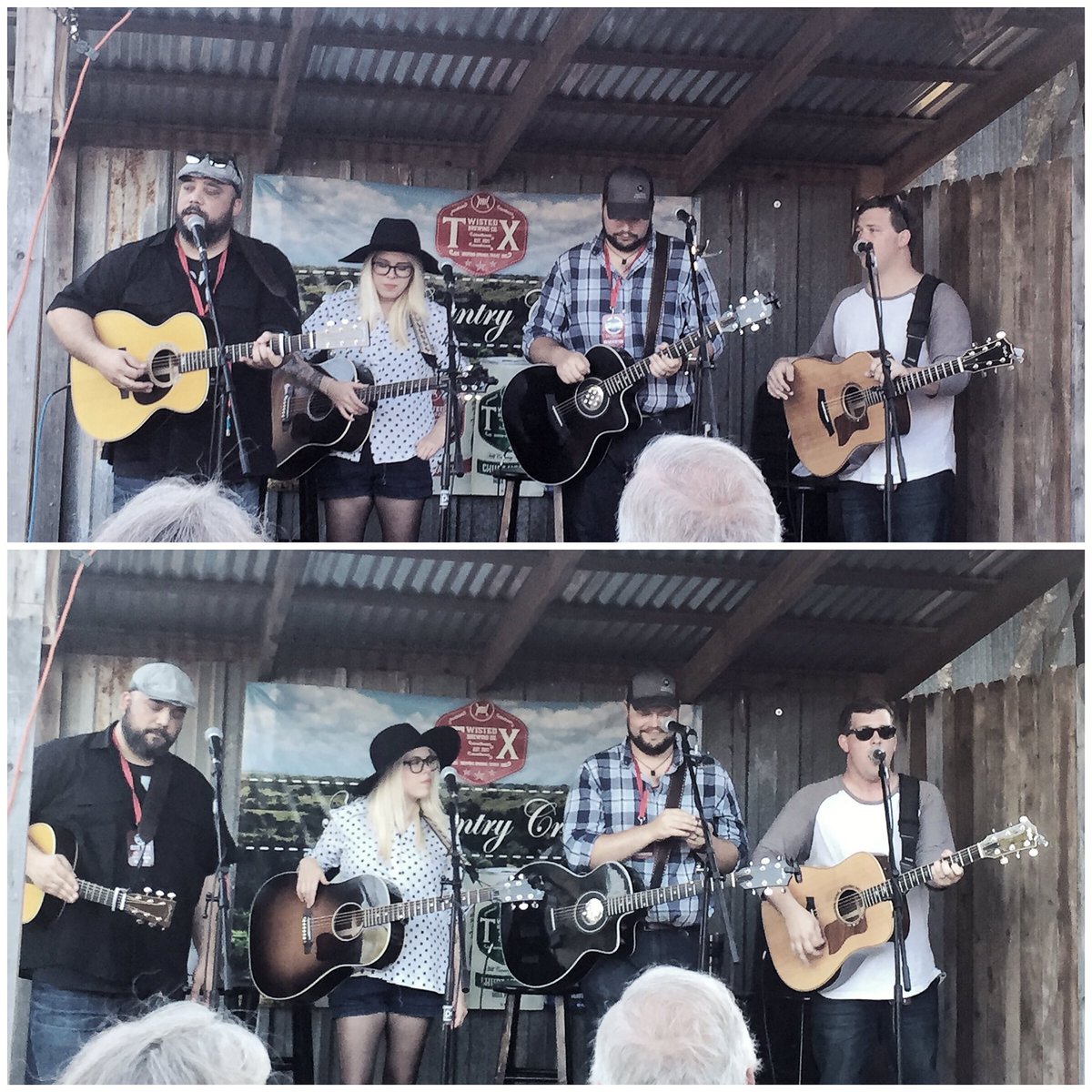 cindylopezart's tweet photo. @DripSongFest w @helen__darling listening to @tommeny @jaimeeharris #danpatterson &amp; @BSuthBand - fantastic! https://t.co/eMnrfbxKlm