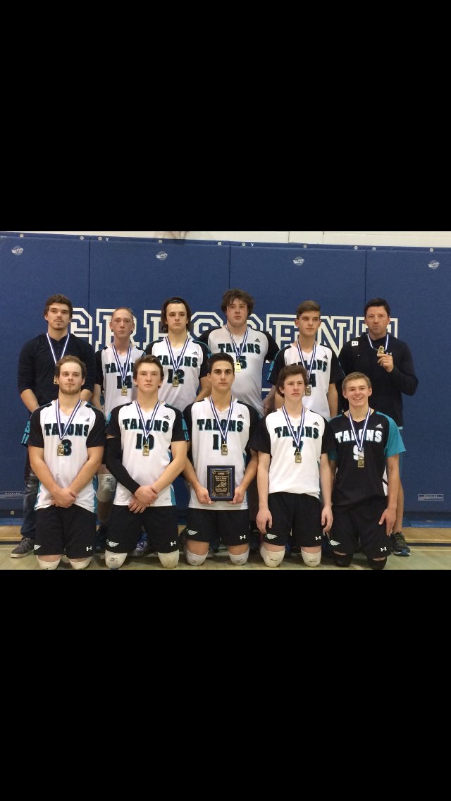 EBHSTalonsVball's tweet photo. Varsity boys take gold at CHHS tournament https://t.co/gk9lvcX65Q