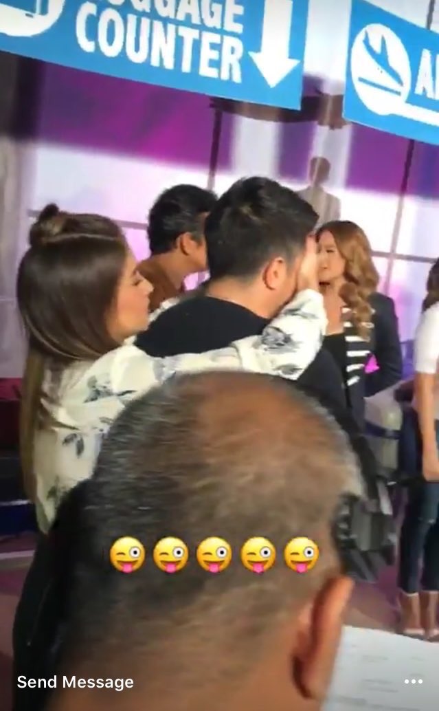 CurtisChiuu's tweet photo. HAHAHAHA CUTE NG NIPZO!! ❤️ @annecurtissmith @luckymanzano https://t.co/Bq1vLH4Wzf