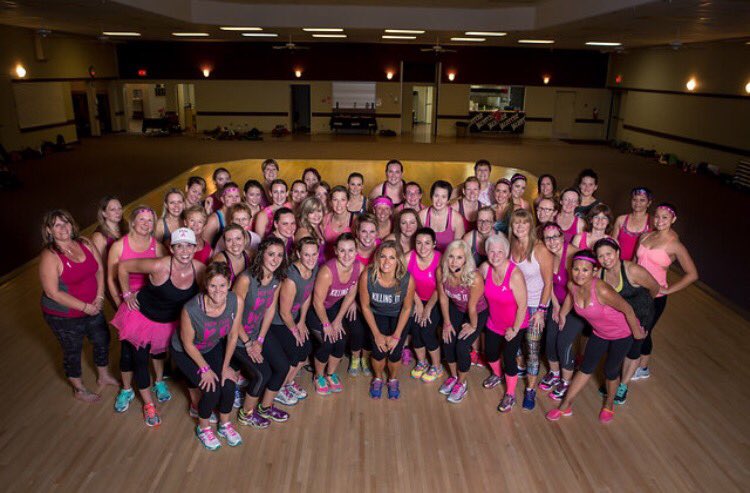 cassandras55's tweet photo. 5th Annual Jazzercise Breast Cancer Event @JazzerciseInc @jazzercisecarstairs #thenewjazzercise #pinktober #findacure https://t.co/V1lXFUfibI