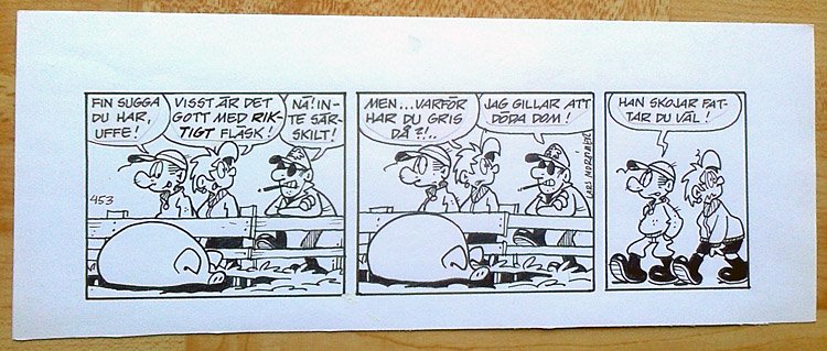 Caltex_98's tweet photo. Drastisk humor av #LarsMortimer - #Hälge stripp nummer 453 https://t.co/qIDxEhxsob #comicart https://t.co/1LwkB1GNAb