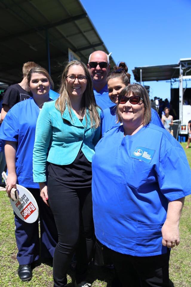 Thousands of coasties came out today to help send a message that Wyong Hospital is #notforsale