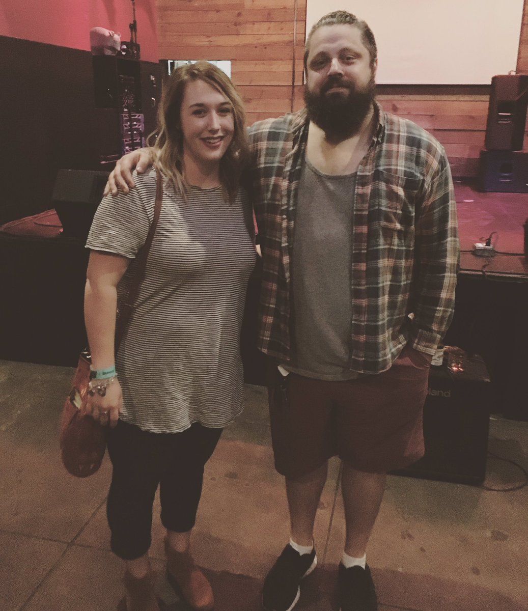 getsomepeace's tweet photo. Got to meet one of my musical idols earlier, best night of my life! @CaseyCrescenzo #thedearhunter #actv #themohawk https://t.co/G5vHGXhkzm
