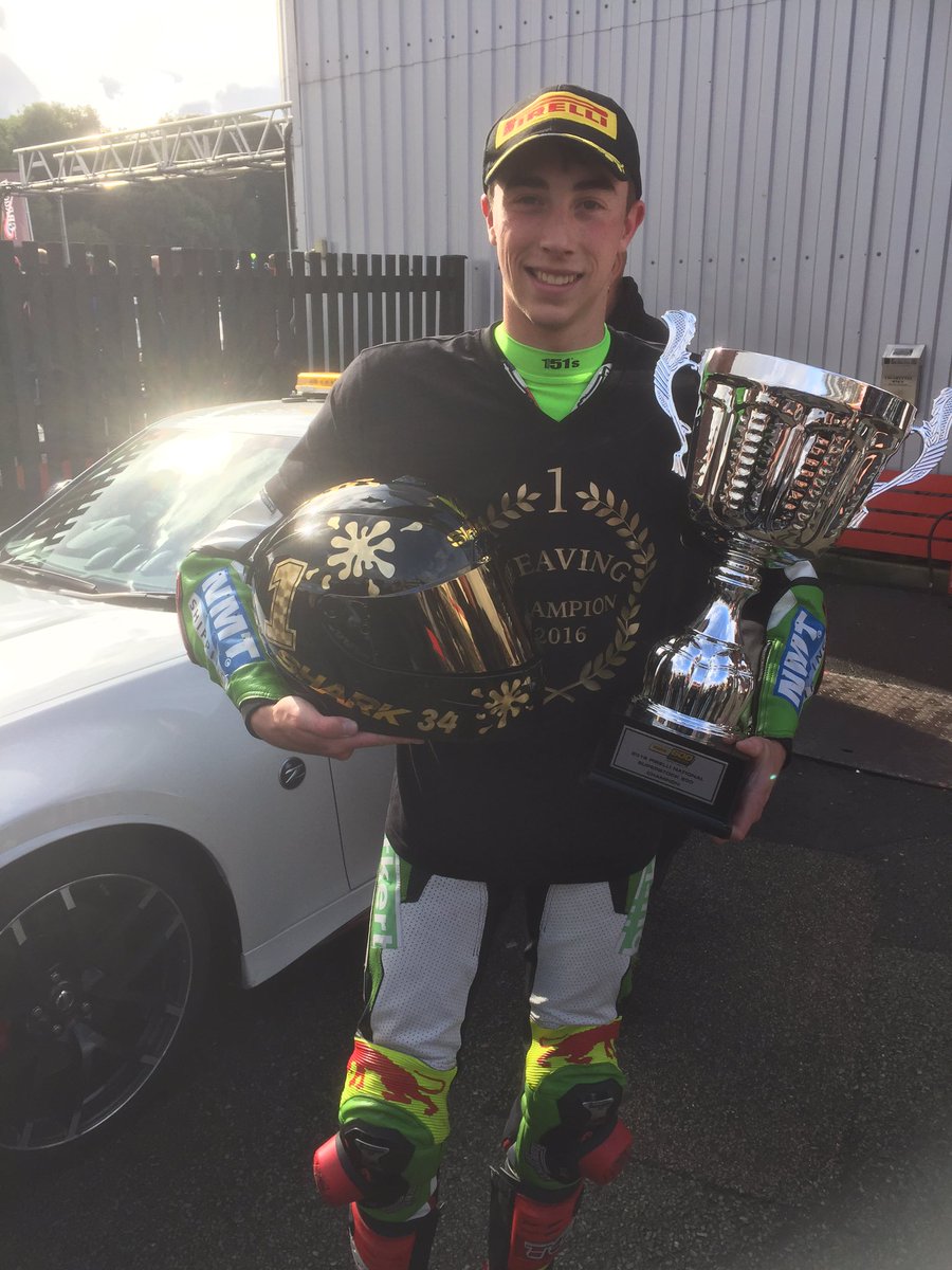 He's done it......well done <a href="/JordanWeaving34/">Jordan Weaving</a> British Superstock Champion 2016!