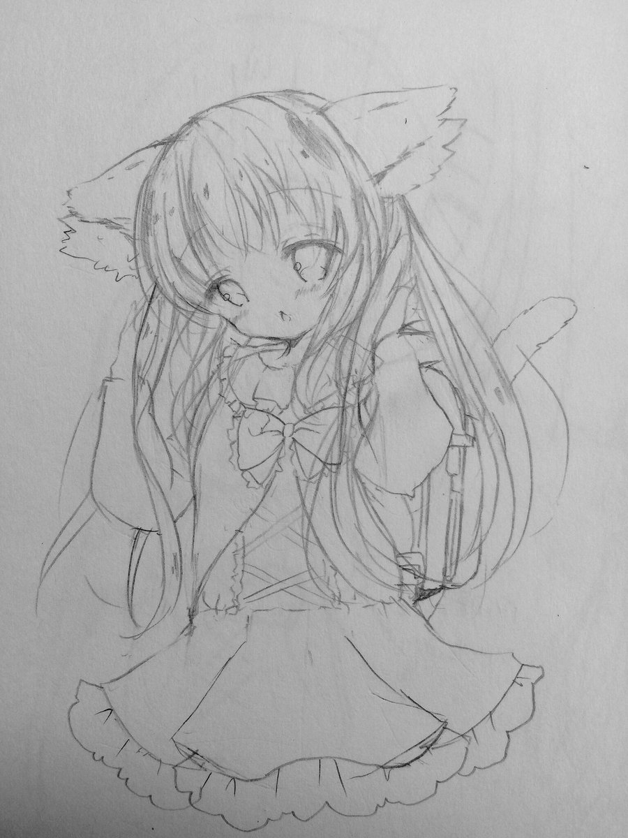 心に余裕のある時の方がいい絵が描ける…※過去絵 