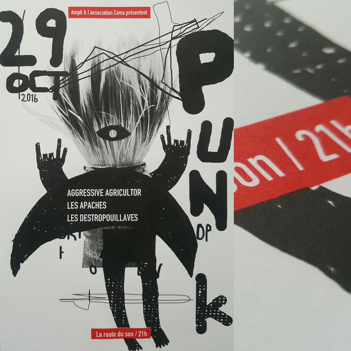 Mdesign0201's tweet photo. 10 ex. Dispo le soir du concert... https://t.co/aK2r9lb8xN