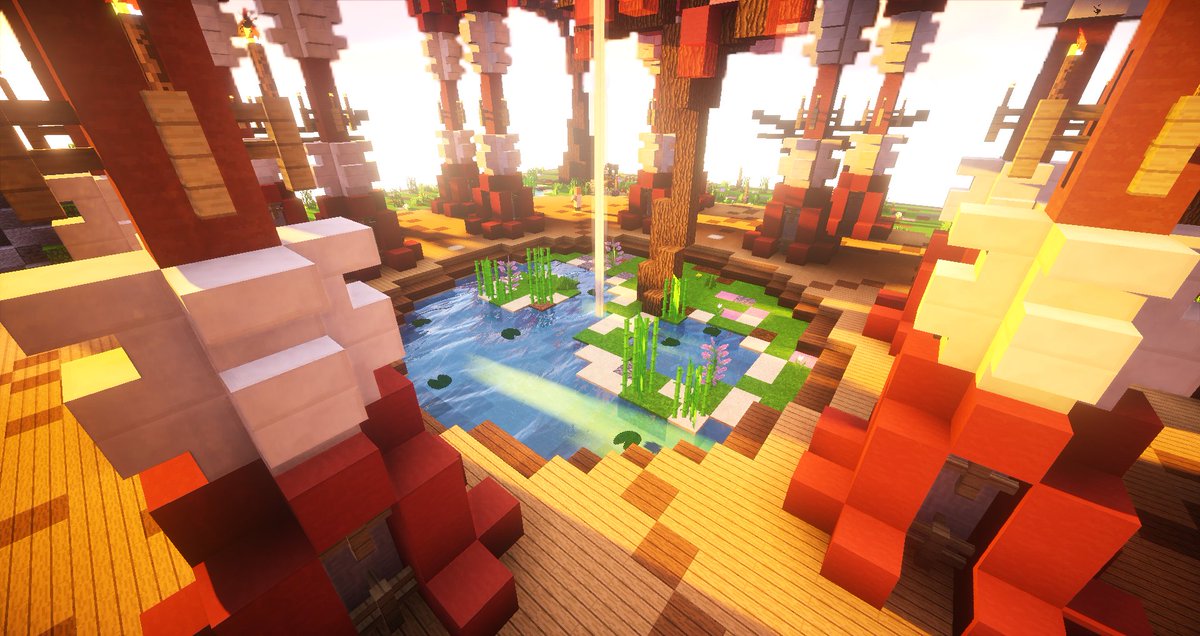 xflash_yers's tweet photo. Une construction de style Asiatique faite avec @YoshiiGirl16 sur @EternityBuild ! :D https://t.co/jIvM0XuYls