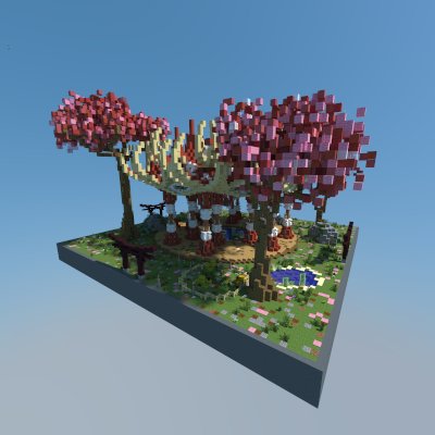 xflash_yers's tweet photo. Une construction de style Asiatique faite avec @YoshiiGirl16 sur @EternityBuild ! :D https://t.co/jIvM0XuYls