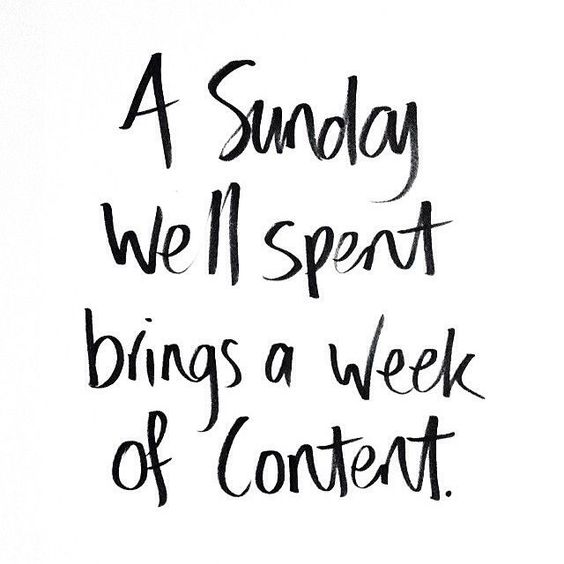 We hope you all have a great Sunday, and remember...