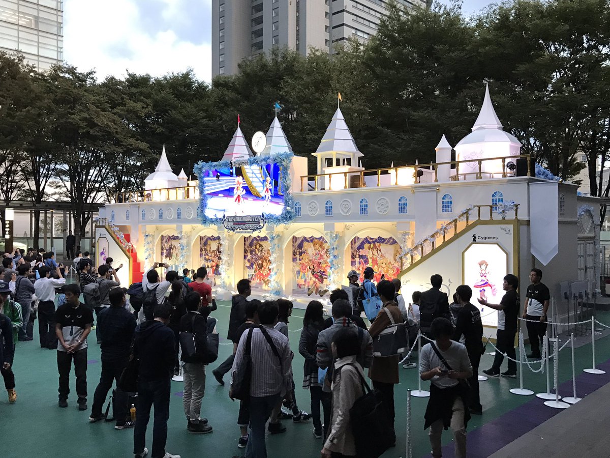 雪兎白虎 課金城その4 デレマス デレステ Tulip Imascg 4thlive