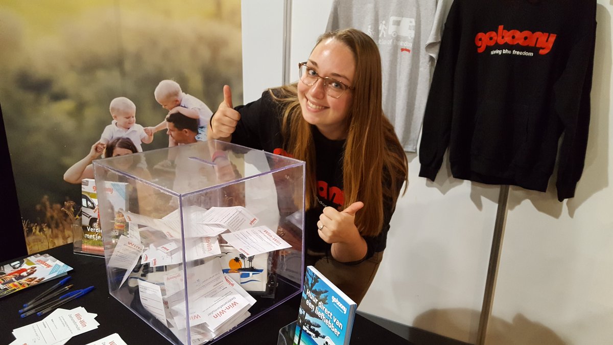 Ook vandaag staan we nog op de <a href="/KCJ_Jaarbeurs/">KCJ Jaarbeurs</a>! Wil jij ook toffe #prijzen #winnen? Kom dan langs bij standnummer 10.C068! #LETSGOBOONY