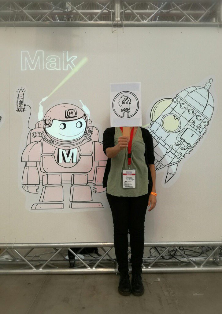 Last day <a href="/MakerFaireRome/">Maker Faire Rome - The European Edition</a> Monsters and #Robots are looking forward to be getting switched on! PAV 6 B51 #MFR16
