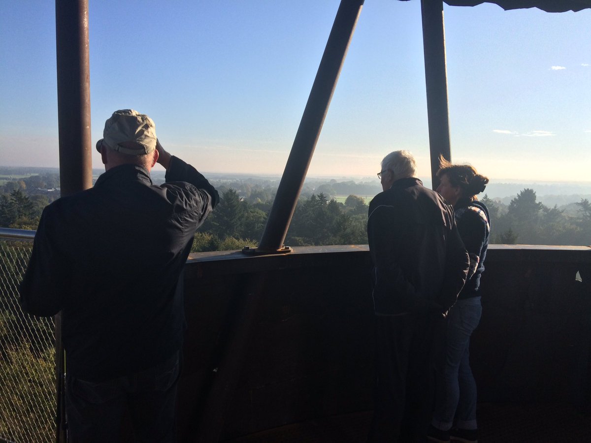 Met dit weer is het extra genieten op de top van de #bosbergtoren #appelscha. Vandaag tot 17.00 uur open!
