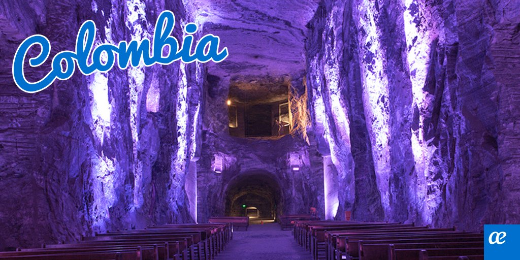 AirEuropa's tweet photo. La Catedral de Sal es una maravilla de la arquitectura moderna y un santuario que invita a la reflexión  ¡Descubre Colombia! https://t.co/sdhQRq3JHk