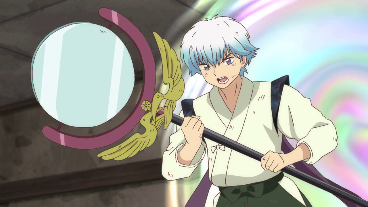 暁 充瑠 境界のrinne より 記死神 架印くんです 彼の青い髪は 学生運動の全国反帝学生評議会連合の青ヘルメットを連想させますよね Rinneは やはり資本主義反対と平等社会建設を熱く訴える漫画です T Co Twemyawahh Twitter