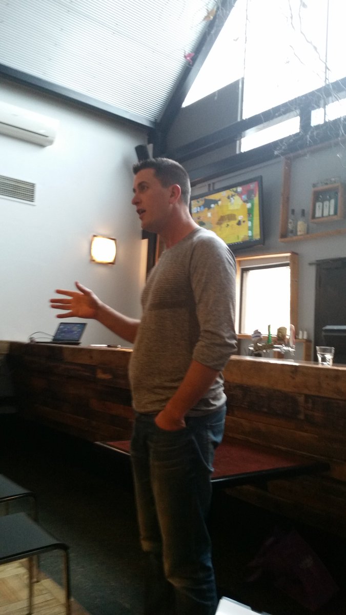 Tania_Ingram's tweet photo. Stand-in Steve. You're a legend! @katrinagermein #SASCBWI #Retreat https://t.co/9q6mpvTL6I