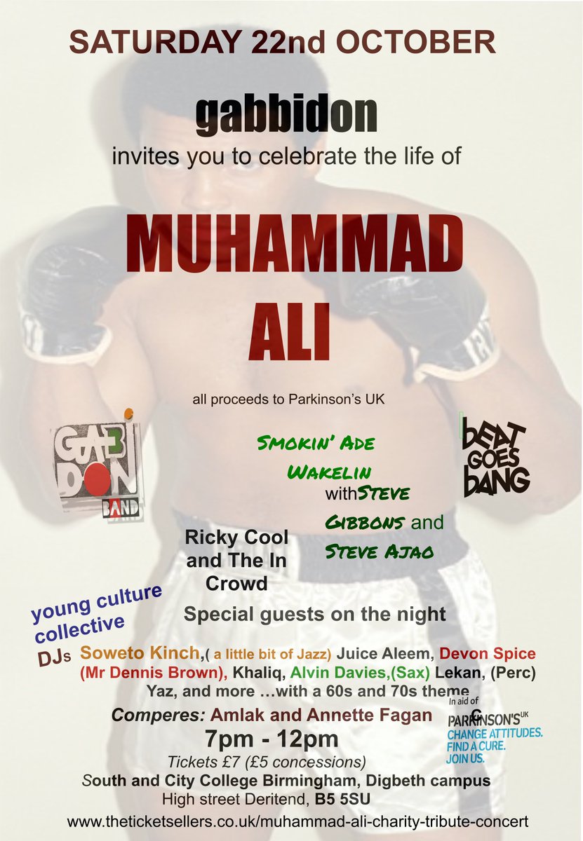 basil gabbidon supporting sufferers of Parkinson disease....If you cant be there  please donate