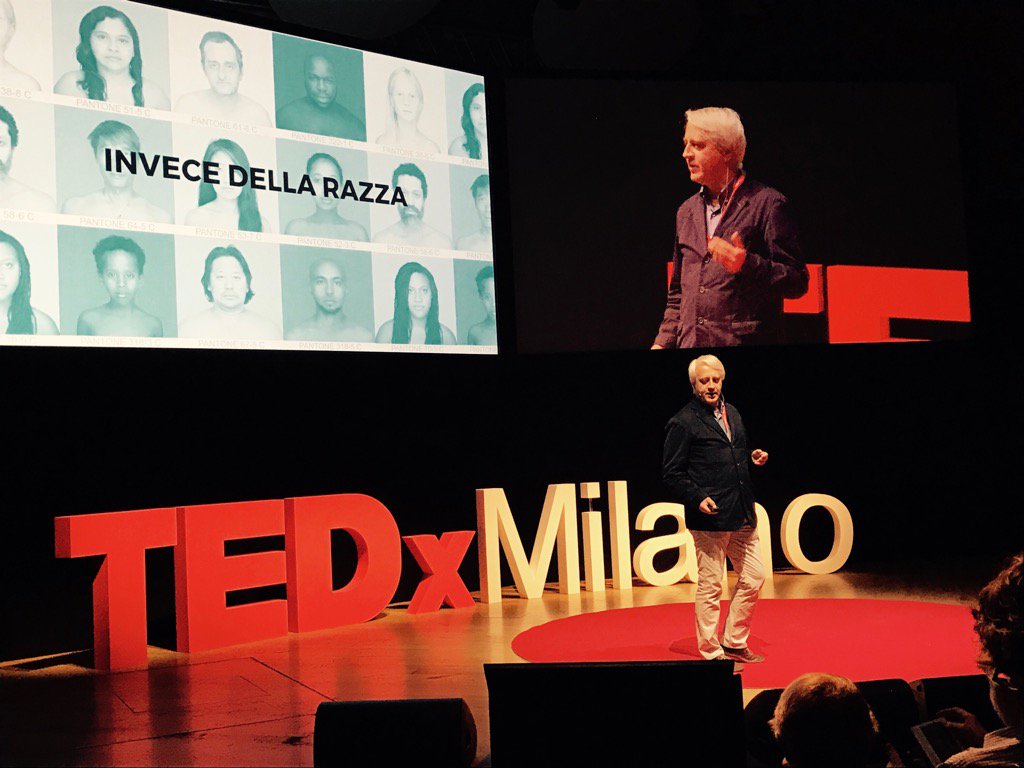 "Non esistono razze, solo sfumature". Grazie Barbujani . Highly inspiring. #TEDxMilano #incroci