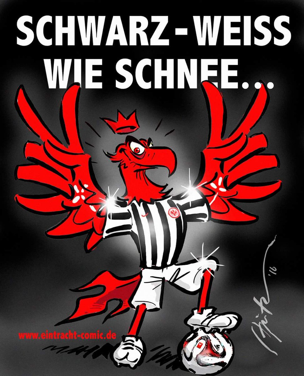 Hymne Eintracht Frankfurt Schwarz Weiß Wie Schnee