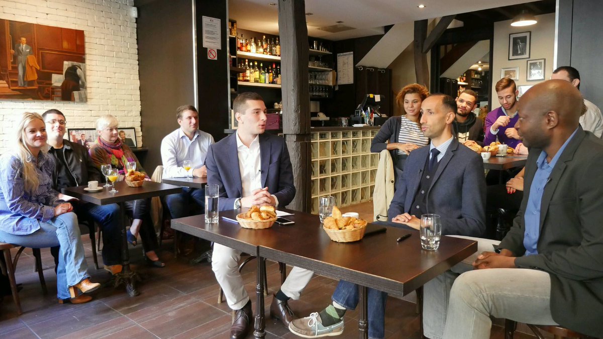 J_Bardella's tweet photo. Tournage du premier numéro de "Mon Quartier la France". Un grand merci à @CamelBechikh pour sa participation ! #MQLF https://t.co/gNsJFARM5X