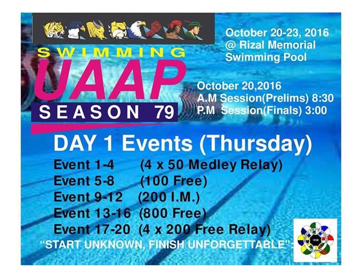 iswimwithprobs's tweet photo. #UAAPSwimming order of events https://t.co/wrSdTj3QiO