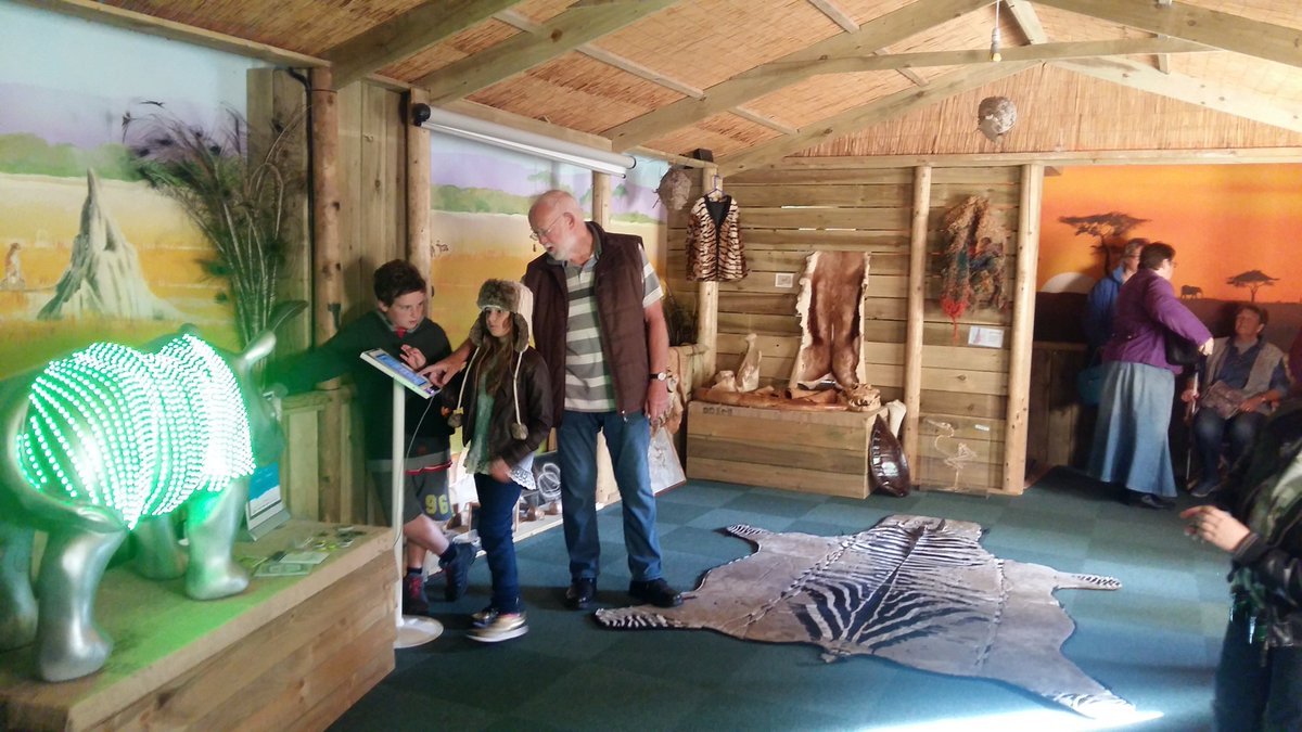 Come and see #TechnoRhino in the Savannah Room in the Education Centre <a href="/PaigntonZoo/">Paignton Zoo</a> for the final <a href="/GreatBigRhinos/">Great Big Rhinos</a> weekend #tech #art #disco