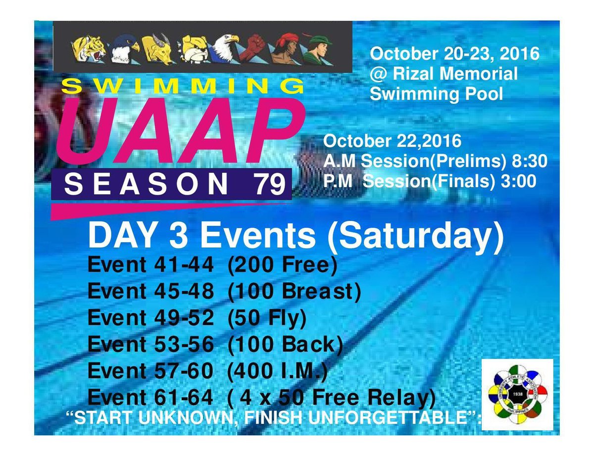 iswimwithprobs's tweet photo. #UAAPSwimming order of events https://t.co/wrSdTj3QiO