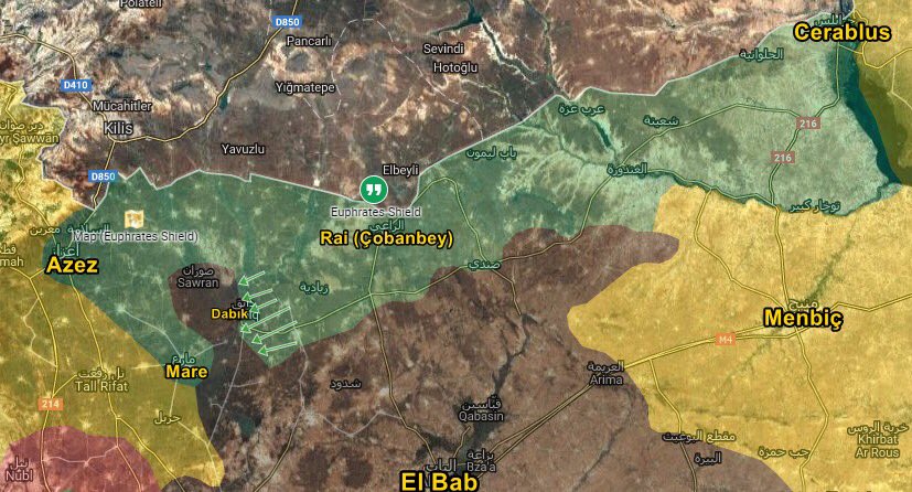 Muhalifler Dabık'ı aldı. Bir mevzi daha teröristlerden temizlendi. Bir Deaş efsanesi daha çöktü.