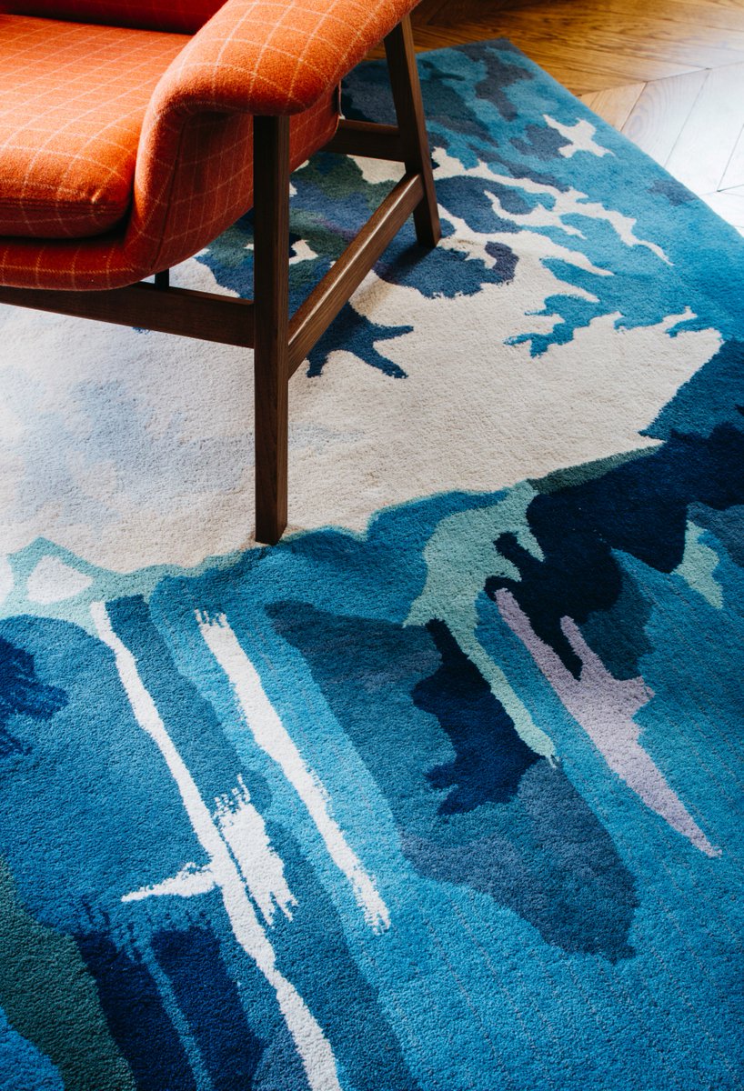 Ceadogan's tweet image. We enjoyed working with Irish artist Donald Teskey to create these unique and interesting rugs for a client in Dublin.