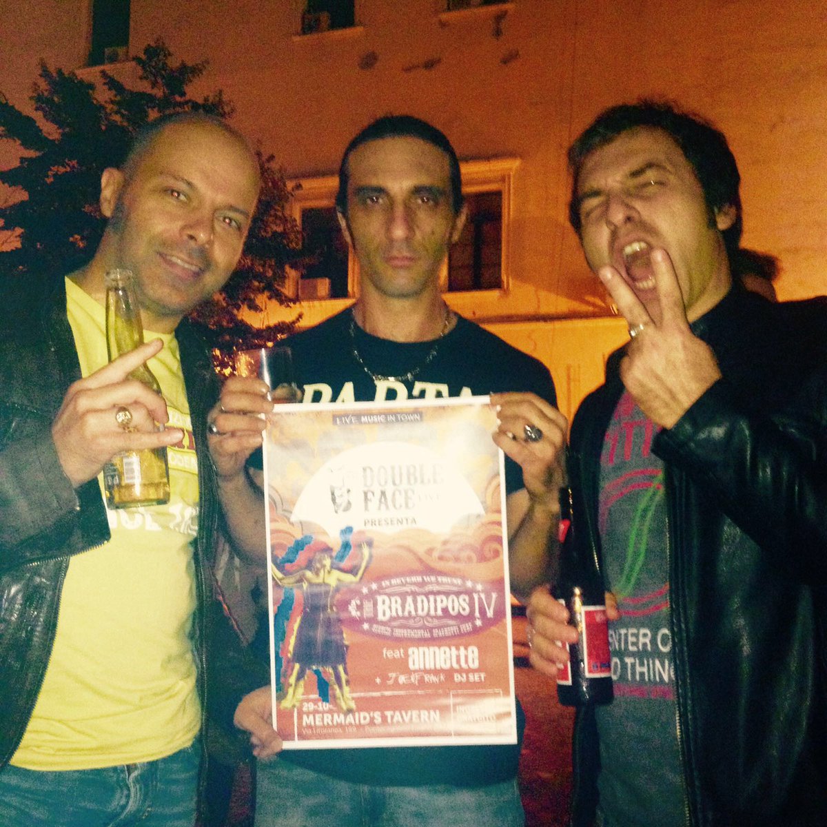 DoubleFaceRec's tweet image. Testimonial: Joe Caputo from @CircleofWitches 29/10 Mermaids : Annette &amp;amp; The BradiposIV + @Joe__Swindle &amp;amp; @_uR__ djset -@thedeadflints