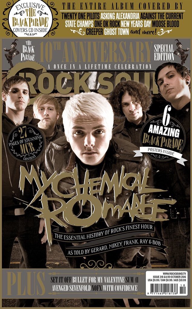intpressshop's tweet photo. ROCK SOUND № 218
#ROCKSOUND #RockSoundMagazine #MyChemicalRomance #musicmagazine #intpress #intpressshop https://t.co/j2dkfS1Ss2 https://t.co/2zn9DAJaQ2