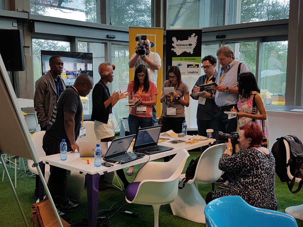 Draig_repinS's tweet photo. #TADHackMTNSA Judging has started @MTNza @TADHack Good luck to all participants! https://t.co/ZTpaJVRDI2