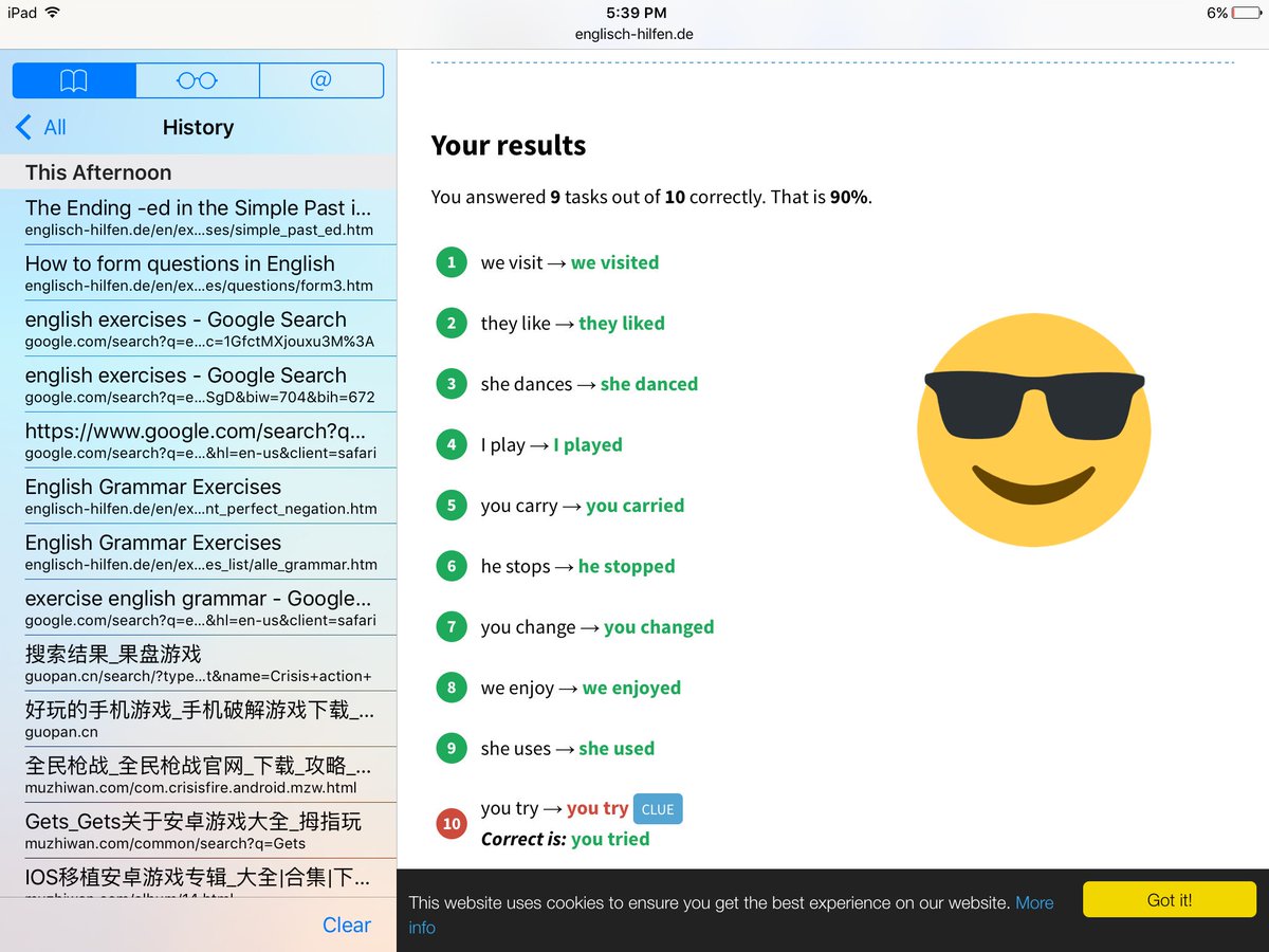 sopheap_ratanak's tweet image. You answered 9 tasks out of 10 correctly. That is 90%.