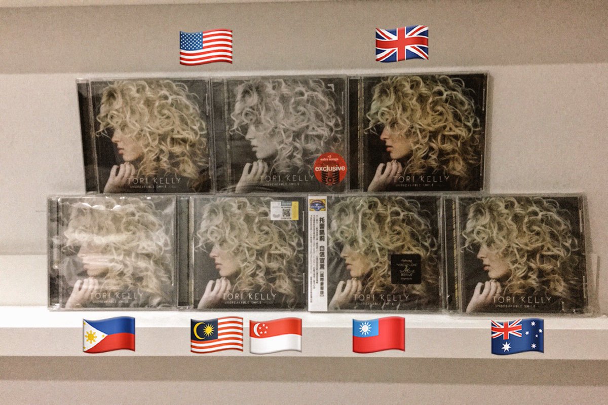 ToriKelly_Asia's tweet photo. Unbreakable Smile was released worldwide a year ago on Oct 16th! #OneUnbreakableYear #1YearofUnbreakableSmilesWorldwide #ProudofTori https://t.co/BEiSDyUYHe