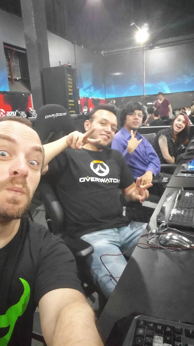 ColterTV's tweet image. El team ES listo para manquearla en Overwatch