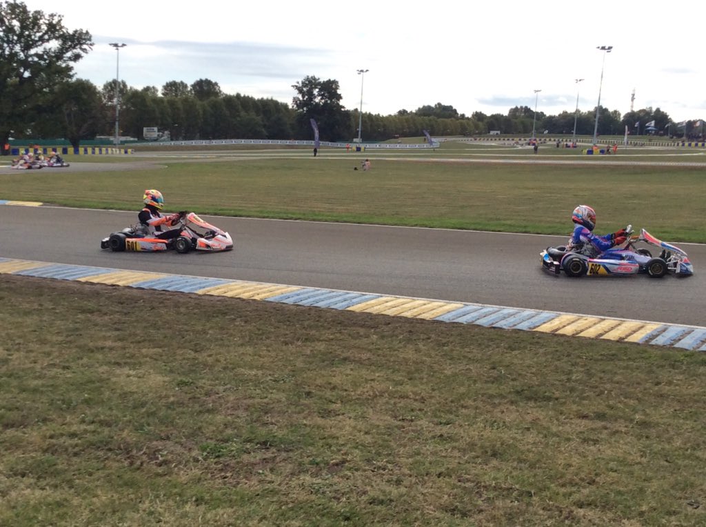 TKARTweb's tweet image. #x30super #prefinal #tkartiame16 
1p Campere 
2p Fraisse