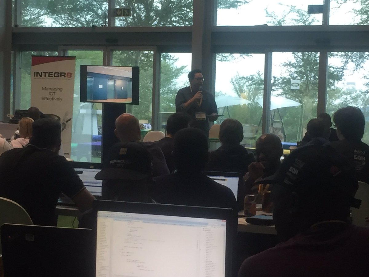 MissRaborifi's tweet photo. @shapshak giving participants some tips on what is expected of them when they present their concepts #TADHackSA #TADHack https://t.co/IFxTql1oUN